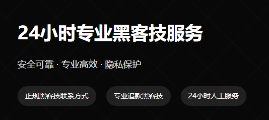 黑客24小时在线接单网站